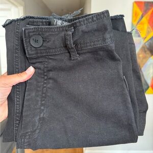 Black Zara boot cut jeans
